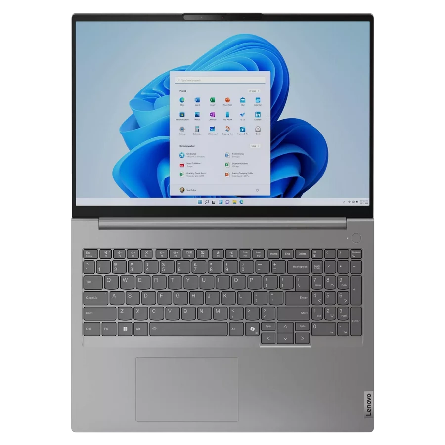 Laptop business 16" lenovo thinkbook 16 g7 arp, arctic grey, amd ryzen 7 7735hs, 16gb/512gb, fără so 3