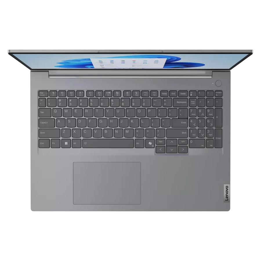 Laptop business 16" lenovo thinkbook 16 g7 arp, arctic grey, amd ryzen 7 7735hs, 16gb/512gb, fără so 5