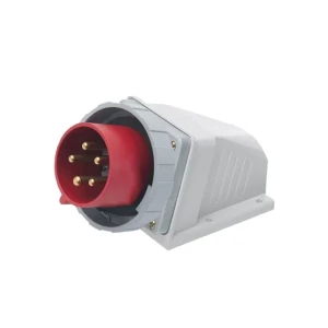 Fișă fixă p5152 3p+n+e 16 a/25 a 220/380 v ip67 kasan