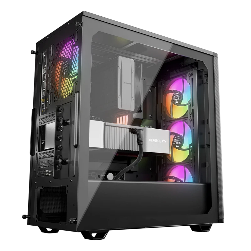 Carcasă pc be quiet! pure base 501 lx, midi-tower, fără psu, negru 7