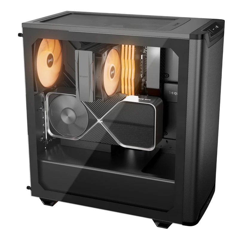 Carcasă pc be quiet! pure base 501 lx, midi-tower, fără psu, negru 4