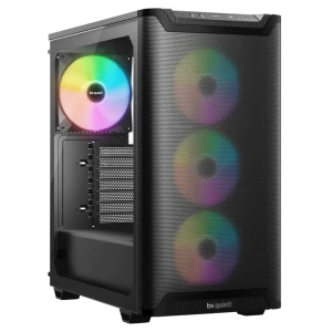 Компьютерный корпус be quiet! pure base 501 lx, midi-tower, без блока питания, чёрный