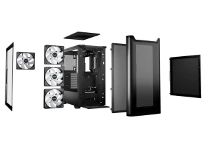 Carcasă pc be quiet! pure base 501 lx, midi-tower, fără psu, negru Thumbnail 8