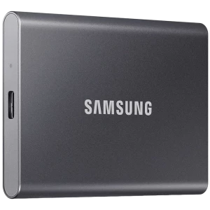 Внешний портативный SSD-накопитель Samsung Portable SSD T7,  1 TB, Grey (MU-PC1T0T/WW)
