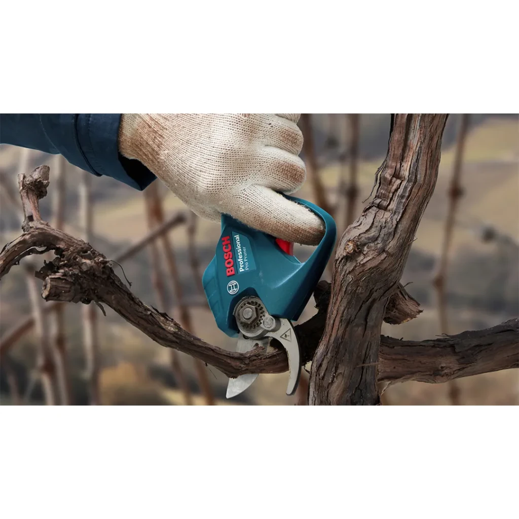 Foarfecă de grădină pe acumulator pro pruner 25 mm 12 v bosch 4