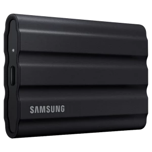 Внешний портативный SSD накопитель Samsung Portable SSD T7 Shield, 1 ТБ, Чёрный (MU-PE1T0S/WW)