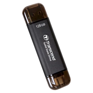 Внешний портативный ssd накопитель transcend esd310c, 128 гб, чёрный (ts128gesd310c) Thumbnail 4