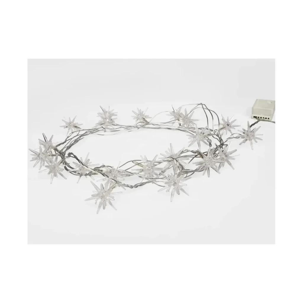 Гирлянда снежинки 1 вт 2.8 м 4000 k 220 - 240 в ip20 led rexant 2