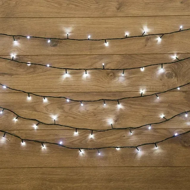 Гирлянда 10 вт 15 м 4000 k 220 - 240 в ip20 led rexant 2