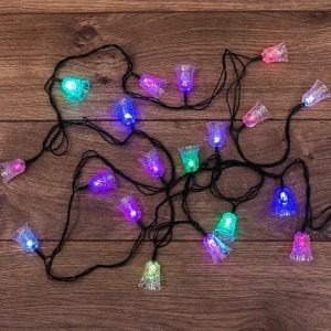 Гирлянда "колокольчики" 2 вт 2.8 м 220 - 240 в ip20 led rexant Thumbnail 2