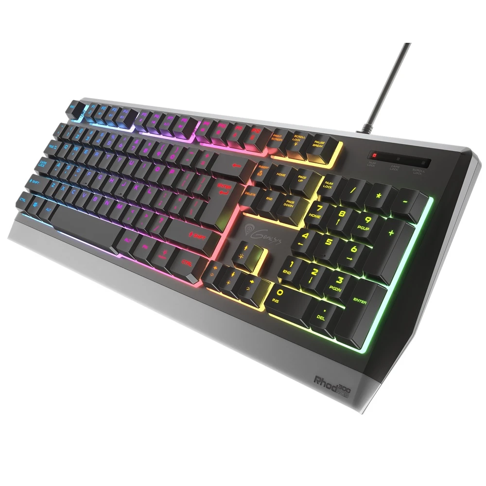 Клавиатура genesis rhod 300, rgb, раскладка us, rgb подсветка 2