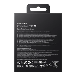 Ssd portabil extern samsung t9, 1 tb, negru (mu-pg1t0b/eu) Thumbnail 2
