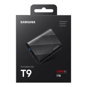 Ssd portabil extern samsung t9, 1 tb, negru (mu-pg1t0b/eu) Thumbnail 7