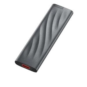 Внешний портативный SSD накопитель Lenovo PS8, 1 ТБ, Grey (GXB1M24160)