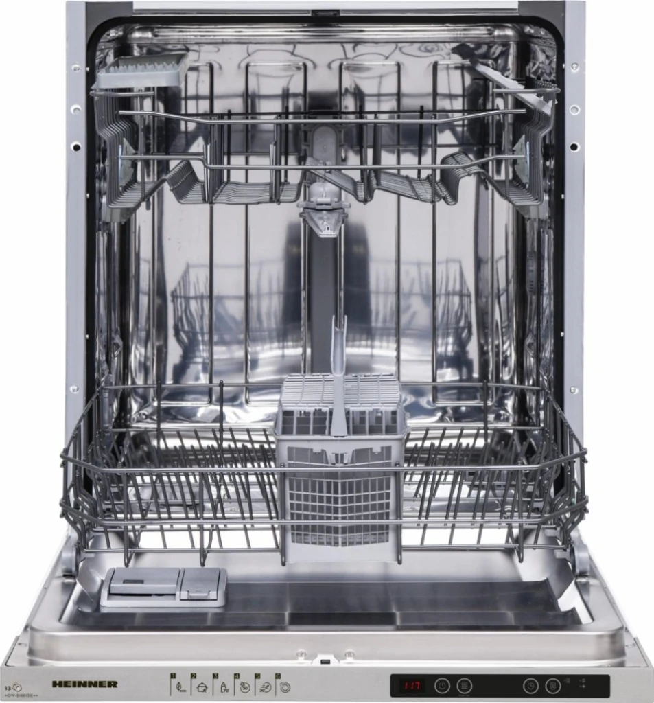 Посудомойка встраиваемая (60 cm) heinner hdw-bi6613ie++ 2