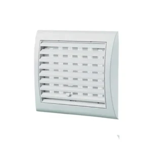 Grilaj de ventilare ventika mw103k 156 x 151 x 18 mm plastic alb Thumbnail 1