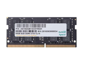 Оперативная память Apacer AS16GGB32CSYBGH, DDR4 SDRAM, 3200 МГц, 16Гб