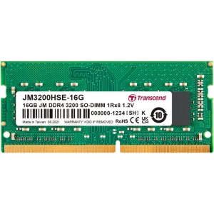 Memorie RAM Transcend JM3200HSE-16G, DDR4 SDRAM, 3200 MHz, 16GB