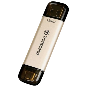Usb flash накопитель transcend jetflash 930c, 128гб, золотистый Thumbnail 12