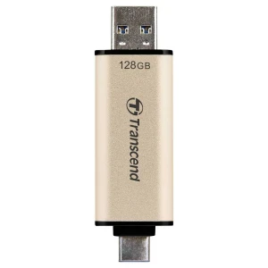 Usb flash накопитель transcend jetflash 930c, 128гб, золотистый Thumbnail 6
