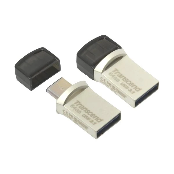 Memorie usb transcend jetflash 890, 64gb, argintiu 6