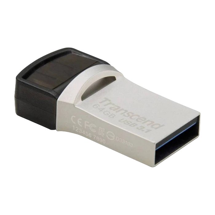 Memorie usb transcend jetflash 890, 64gb, argintiu 12