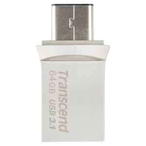 Memorie usb transcend jetflash 890, 64gb, argintiu Thumbnail 5