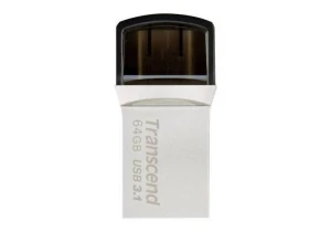 Memorie usb transcend jetflash 890, 64gb, argintiu Thumbnail 4