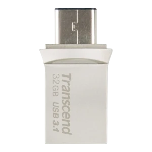 Memorie usb transcend jetflash 890, 32gb, argintiu