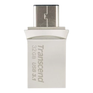 Memorie USB Transcend JetFlash 890, 32GB, Argintiu