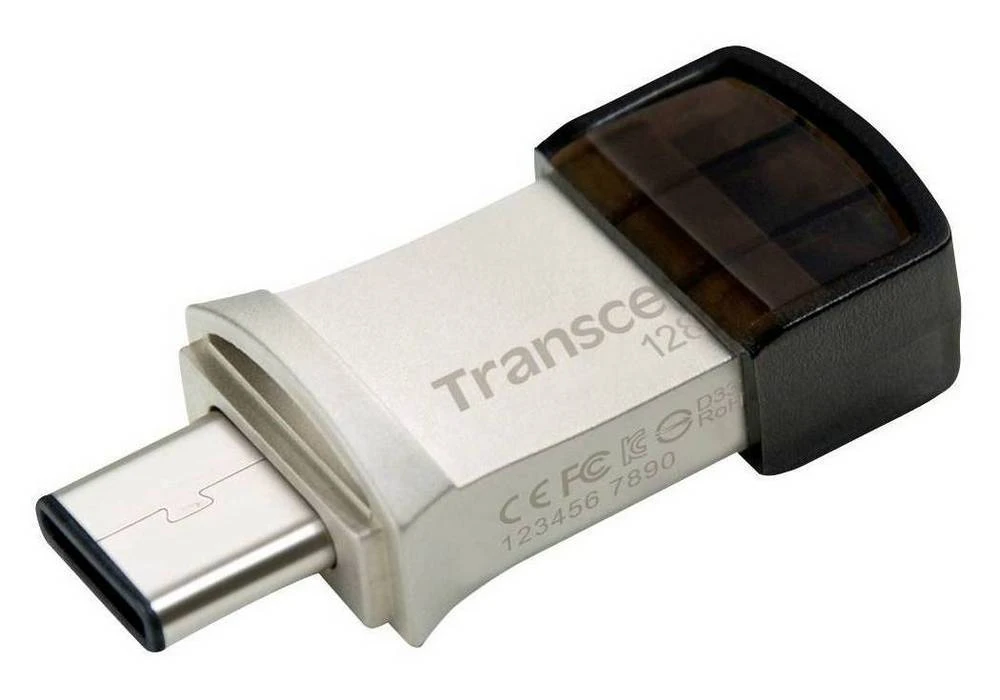 Usb flash накопитель transcend jetflash 890, 128гб, серебристый 11