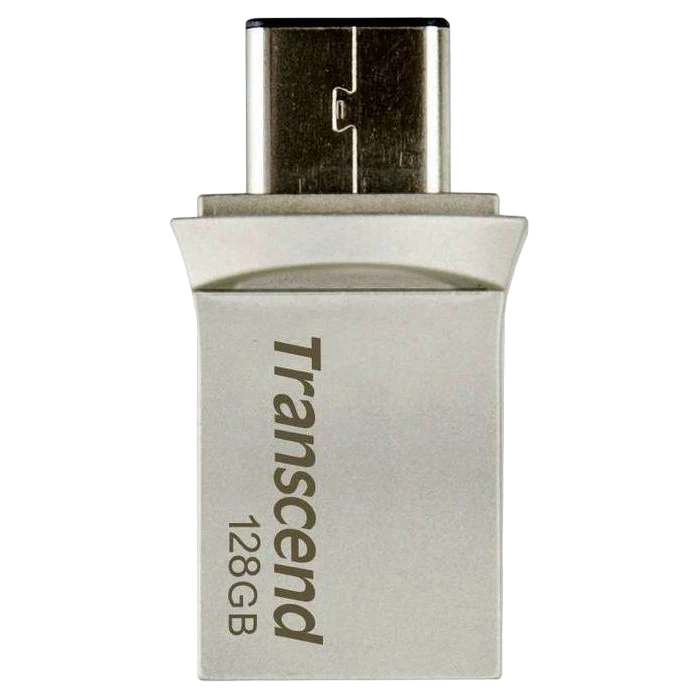 Usb flash накопитель transcend jetflash 890, 128гб, серебристый 9