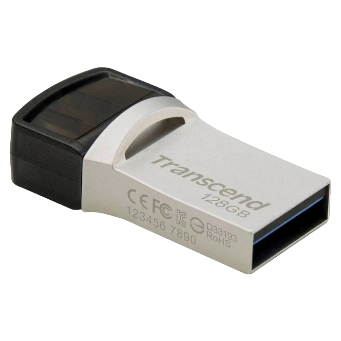 Usb flash накопитель transcend jetflash 890, 128гб, серебристый 4