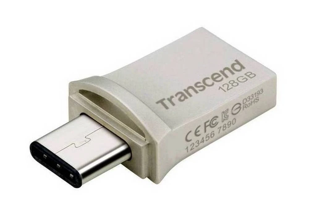 Usb flash накопитель transcend jetflash 890, 128гб, серебристый 7