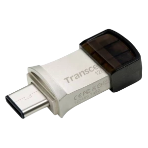 Memorie USB Transcend JetFlash 890, 128GB, Argintiu