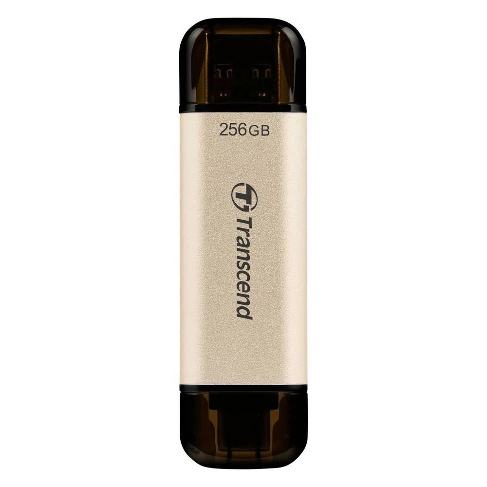 Usb flash накопитель transcend jetflash 930c, 256гб, золотистый 7