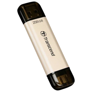 Usb flash накопитель transcend jetflash 930c, 256гб, золотистый Thumbnail 4