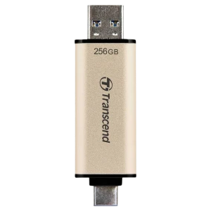 Memorie usb transcend jetflash 930c, 256gb, auriu