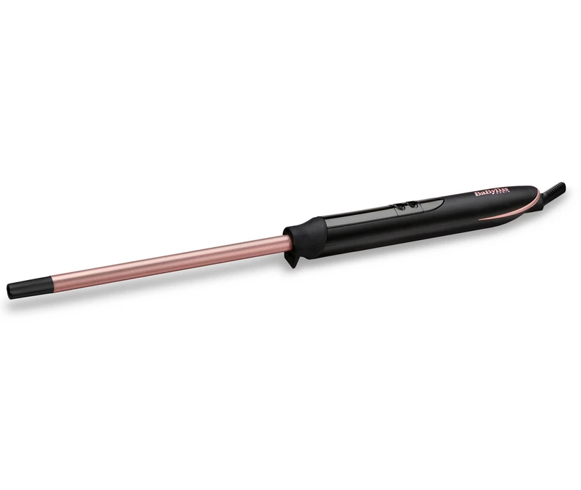 Ondulator de păr babyliss tight curls wand c449e, negru | roz 12