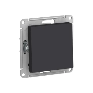Переключатель одноклавишный перекрёстный atlas design 10 a 250 в углерод schneider-electric