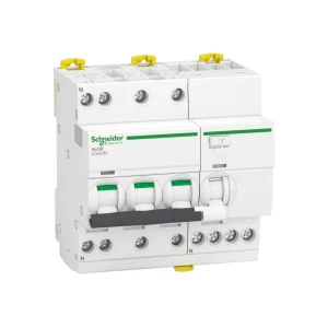 Диференциальный автоматический выключатель icv40 c 40 ма 40 a 3p+n 400 в schneider-electric