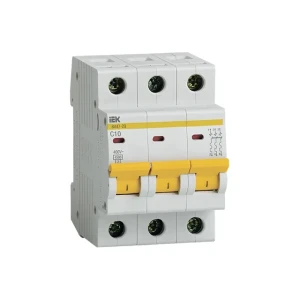 Întreruptor automat iek va47-29 3p 10 a 400 v c