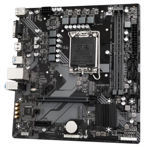 Материнская плата Gigabyte B760M H DDR4, LGA1700, Intel B760, Micro-ATX