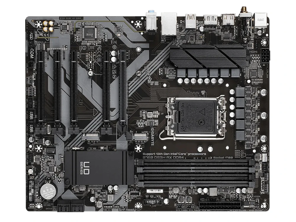 Placă de bază gigabyte b760 ds3h ax, lga1700, intel b760, atx 11