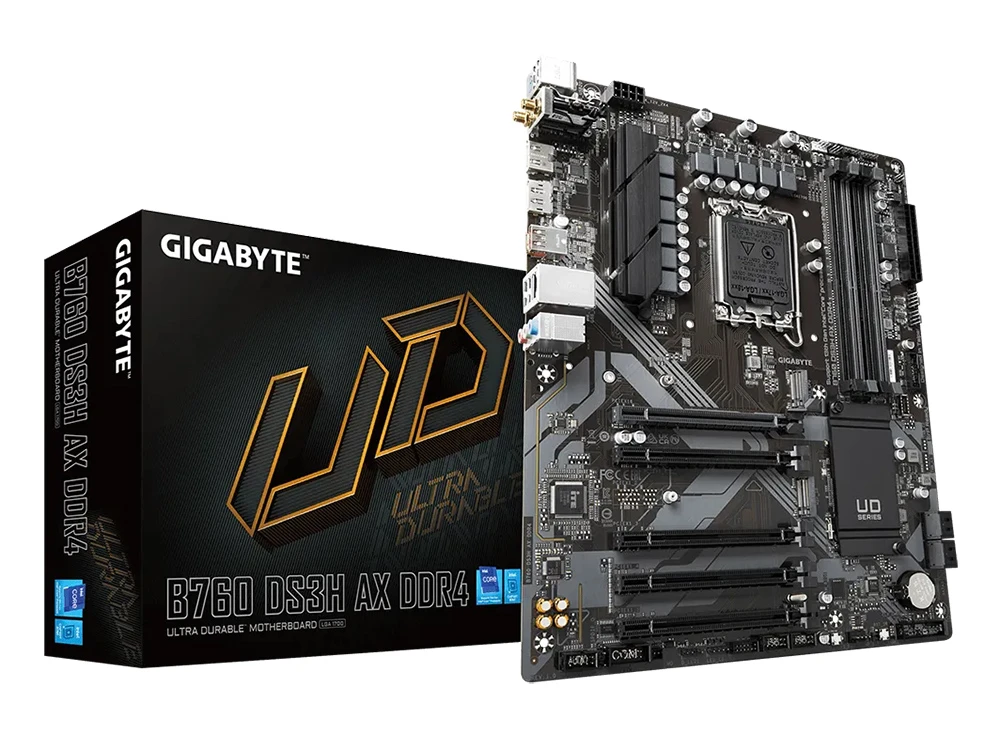 Placă de bază gigabyte b760 ds3h ax, lga1700, intel b760, atx 8