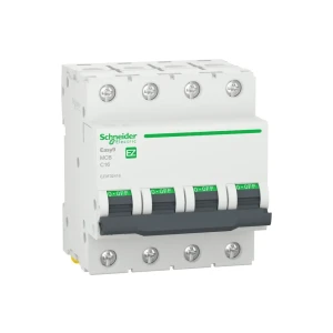 Выключатель автоматический schneider-electric ez9 4p 16 a 400 в c