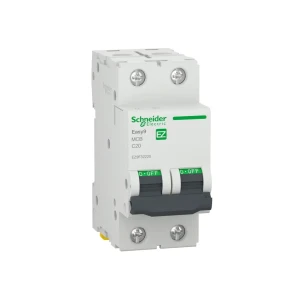 Выключатель автоматический schneider-electric ez9 2p 20 a 220 - 240 в c