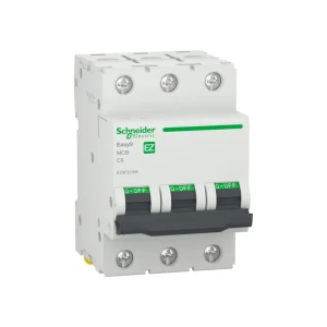 Выключатель автоматический schneider-electric ez9 3p 6 a 400 в c