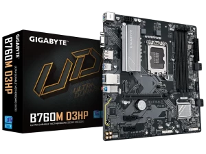 Материнская плата Gigabyte B760M D3HP, LGA1700, Intel B760, Micro-ATX