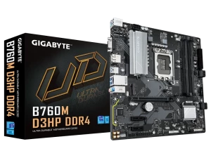Материнская плата Gigabyte B760M D3HP DDR4, LGA1700, Intel B85, Micro-ATX